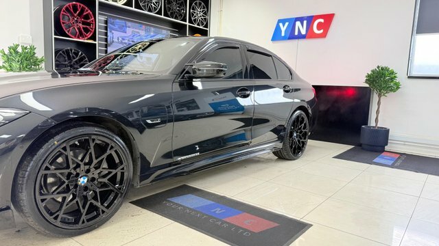 BMW 3 Series 2.0 330E 12Kwh M KE23UYD Black #4