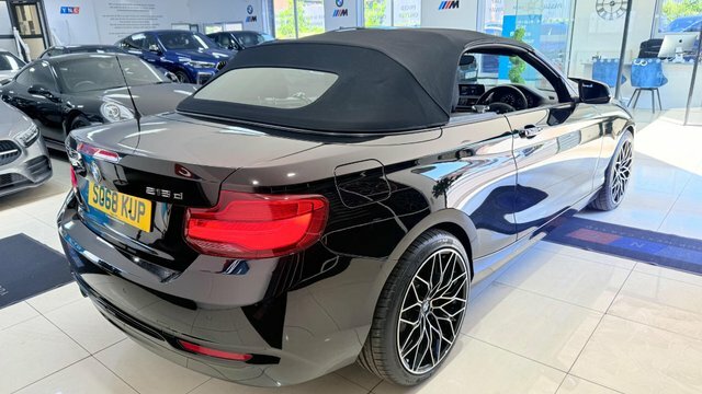 BMW 2 Series 2.0 218D Sport SO68KUP Black #2