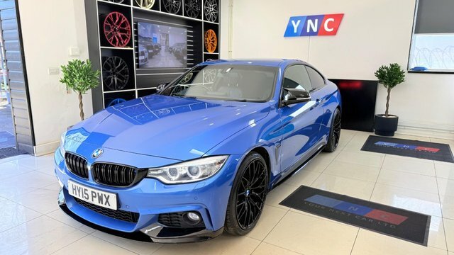 BMW 4 Series 2.0 420D M Sport HY15PWX Blue #5