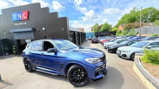 BMW X3 2.0 20D M Sport BV68SOU Blue #3