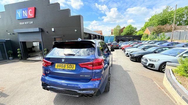 BMW X3 2.0 20D M Sport BV68SOU Blue #2