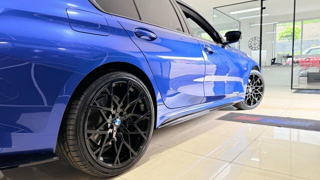 BMW 3 Series 2.0 330E 12Kwh M YR22VFG Blue #4