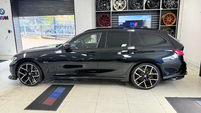 BMW 3 Series 2.0 330E 12Kwh M LE71GZB Black #2