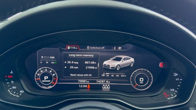 Audi A5 2.0 Tfsi S Line GJ18EZD Grey #2