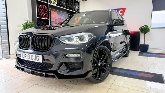 BMW X3 2.0 20D M Sport LR19OJG Black #2
