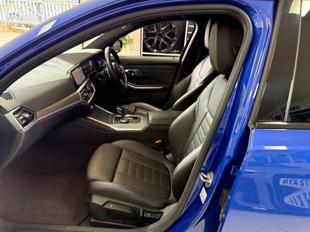 BMW 3 Series 2.0 330E 12Kwh M LE71FPD Blue #4