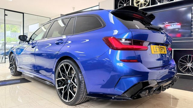 BMW 3 Series 2.0 330E 12Kwh M LE71FPD Blue #6