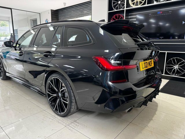 BMW 3 Series 2.0 330E 12Kwh M LO21MOF Black #6