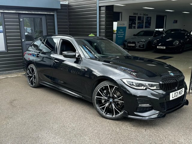 BMW 3 Series 2.0 330E 12Kwh M LO21MOF Black #3