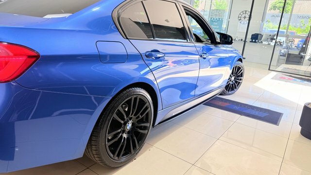 BMW 3 Series 2.0 320D M Sport VE65BYB Blue #4
