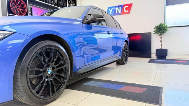BMW 3 Series 2.0 320D M Sport VE65BYB Blue #3