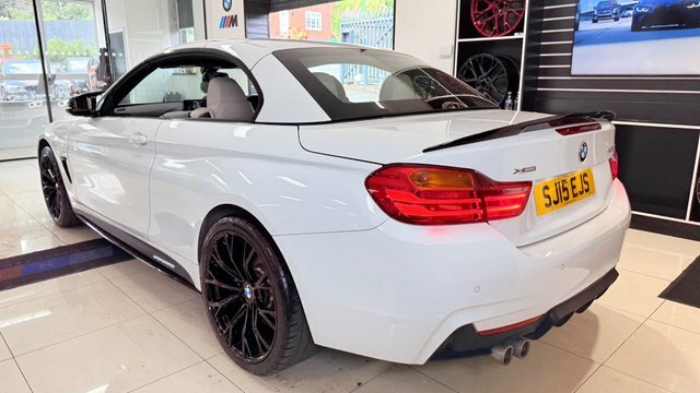 BMW 4 Series 3.0 435D M Sport SJ15EJS White #3
