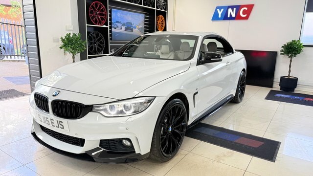 BMW 4 Series 3.0 435D M Sport SJ15EJS White #4
