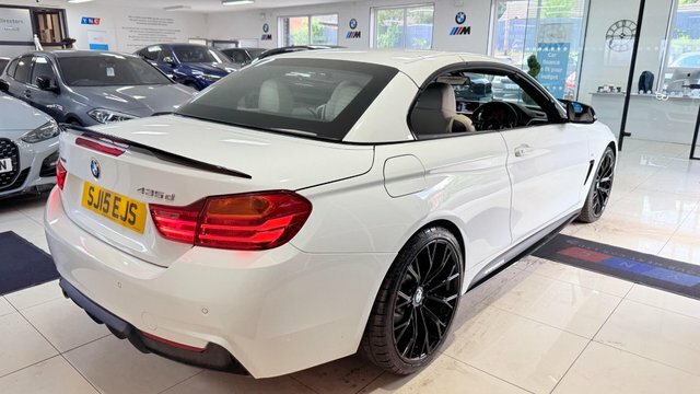 BMW 4 Series 3.0 435D M Sport SJ15EJS White #2