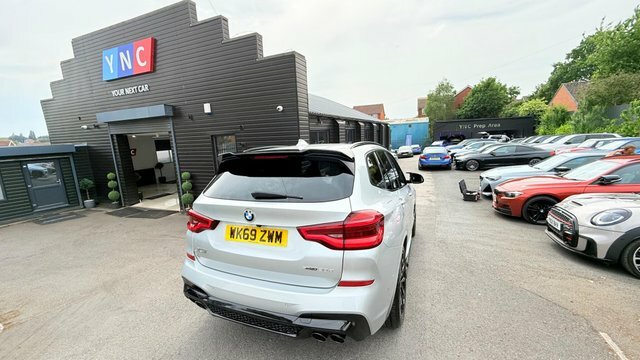 BMW X3 2.0 20D M Sport WK69ZWM Silver #2