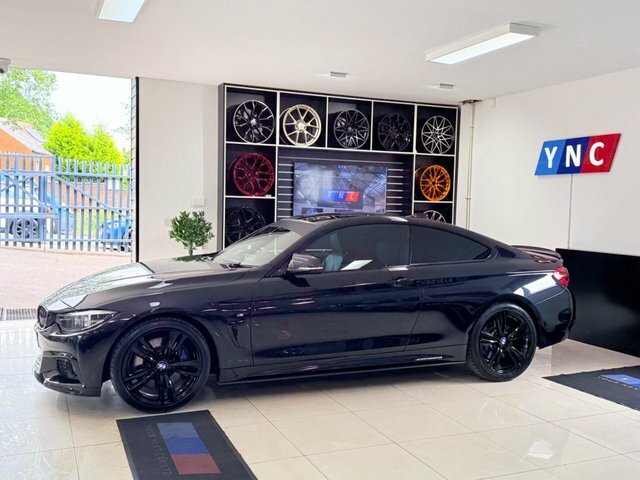 BMW 4 Series 3.0 430D M Sport DA18LLR Black #4