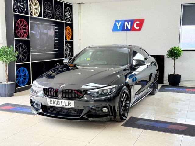 BMW 4 Series 3.0 430D M Sport Black