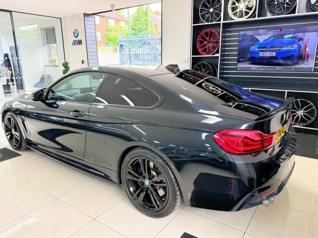 BMW 4 Series 3.0 430D M Sport DA18LLR Black #5