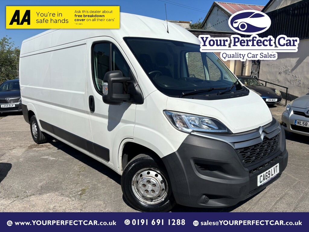 Citroen Relay 2.2 Bluehdi 35 Enterprise White