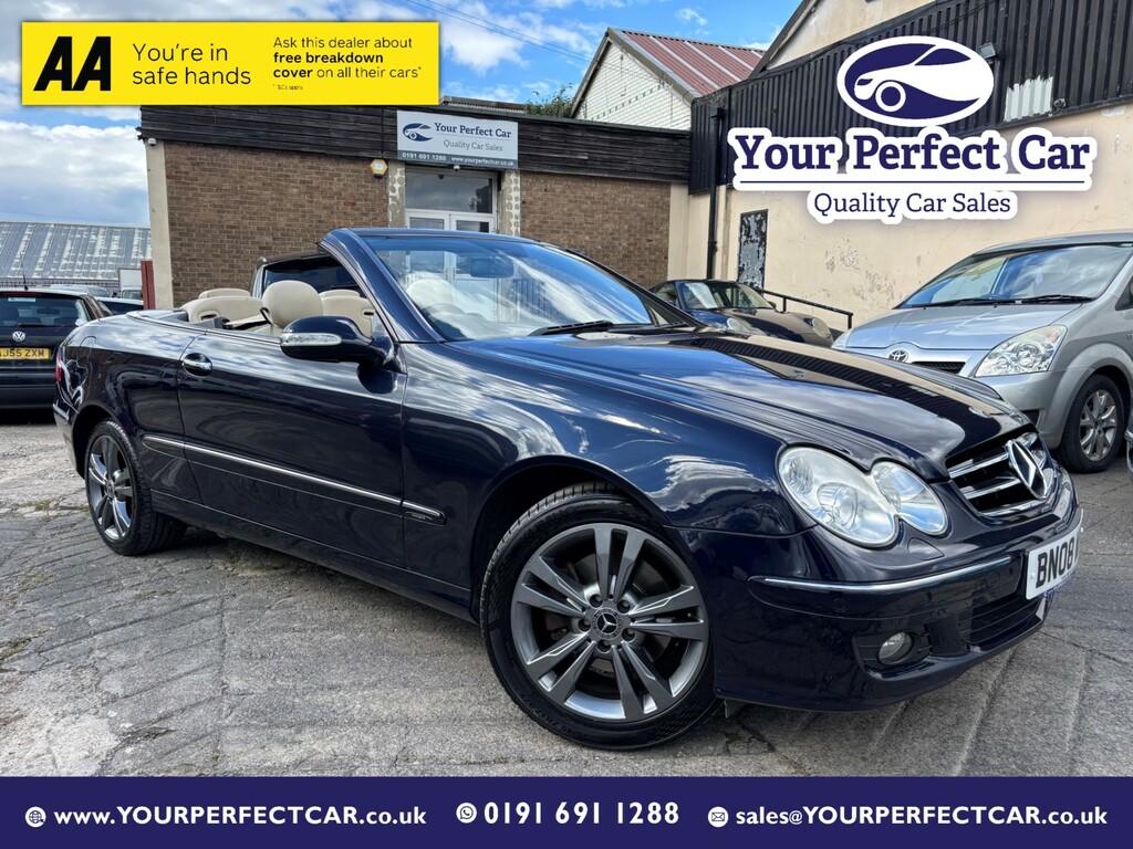Mercedes-Benz CLK 1.8 Clk200 Kompressor Avantgarde Blue