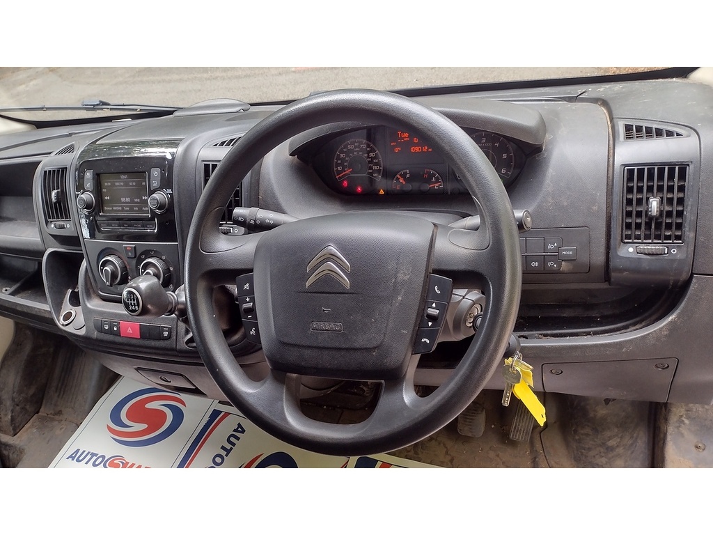 Citroen Relay Bluehdi 35 Enterprise 2.2 Bluehdi 35 Enterprise Pa BL70KYP White #6