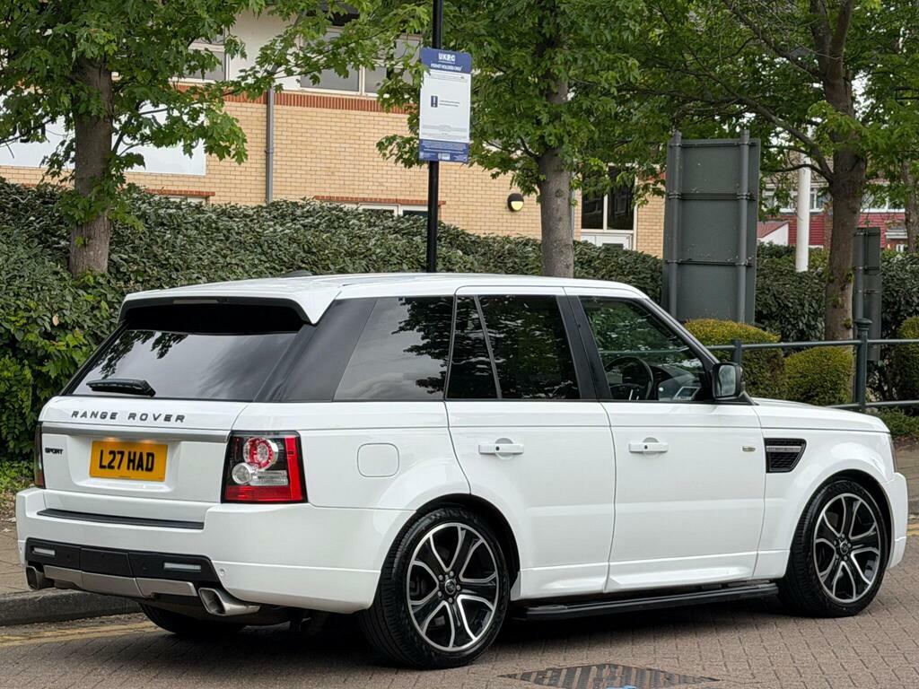 Land Rover Range Rover Sport 3.0 Sd V6 Hse Black 4Wd Euro 5 White #3