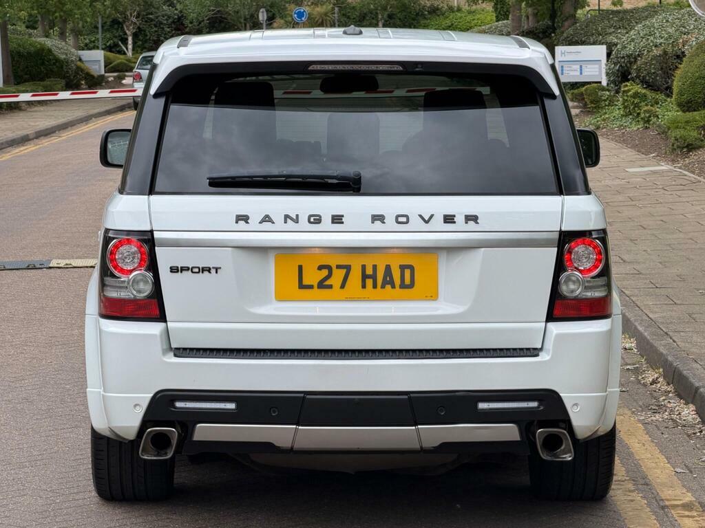 Land Rover Range Rover Sport 3.0 Sd V6 Hse Black 4Wd Euro 5 White #4