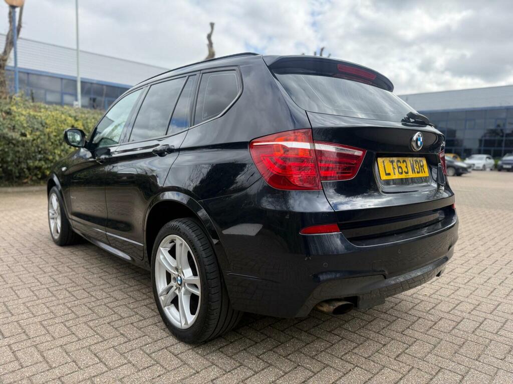 BMW X3 Suv 2.0 20D M Sport Xdrive Euro 5 Ss LT63WDR Black #4