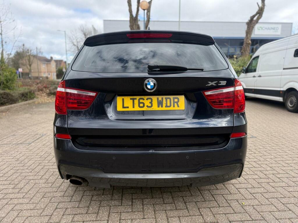 BMW X3 Suv 2.0 20D M Sport Xdrive Euro 5 Ss LT63WDR Black #6