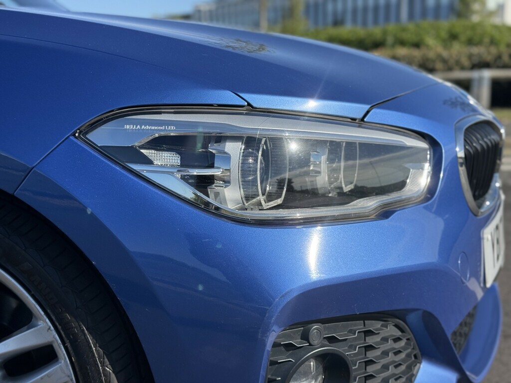 BMW 1 Series Hatchback 2.0 118D M Sport 5-Door 2017 YB17NKT Blue #4