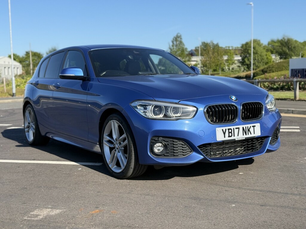 BMW 1 Series Hatchback 2.0 118D M Sport 5-Door 2017 Blue