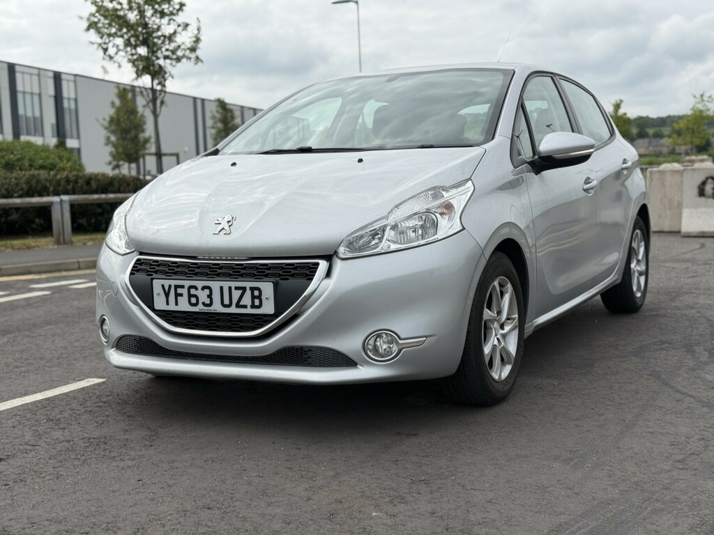 Peugeot 208 Hatchback 1.2 Vti Active Euro 5 201363 YF63UZB Silver #5