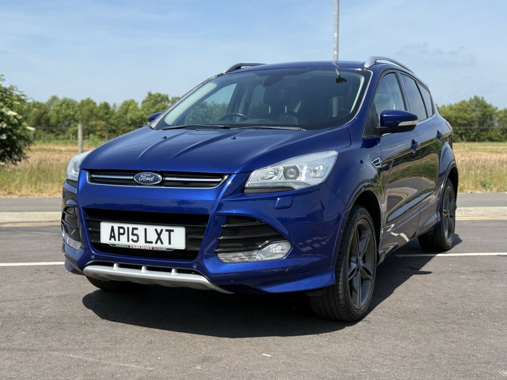 Ford Kuga Suv 2.0 Tdci Titanium X 2015 AP15LXT Blue #3
