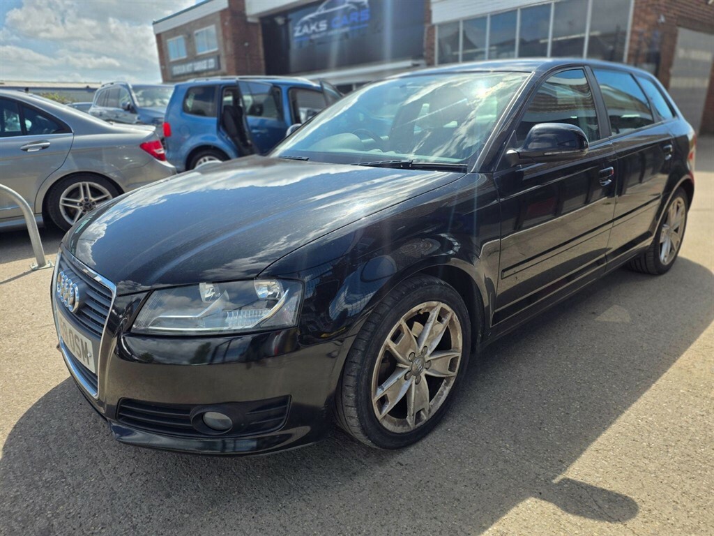 Audi A3 1.6 Tdi Sport Sportback Euro 5 Ss Black #3