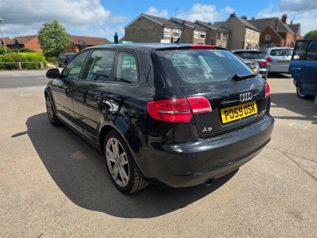 Audi A3 1.6 Tdi Sport Sportback Euro 5 Ss Black #4