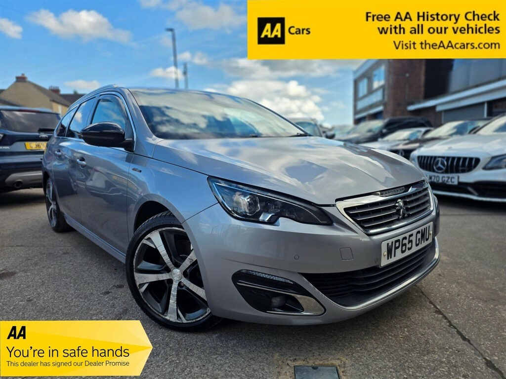 Peugeot 308 SW 2.0 Bluehdi Gt Line Euro 6 Ss Grey