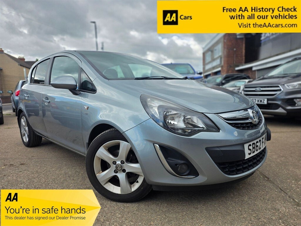 Vauxhall Corsa 1.2 16V Sxi Euro 5 Ac Silver