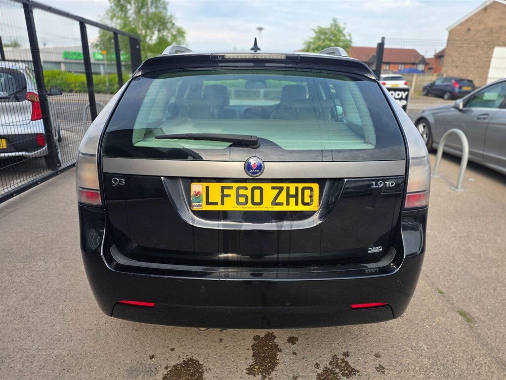 Saab 9-3 1.9 Tid Turbo Edition Sportwagon Euro 4 LF60ZHO Black #4