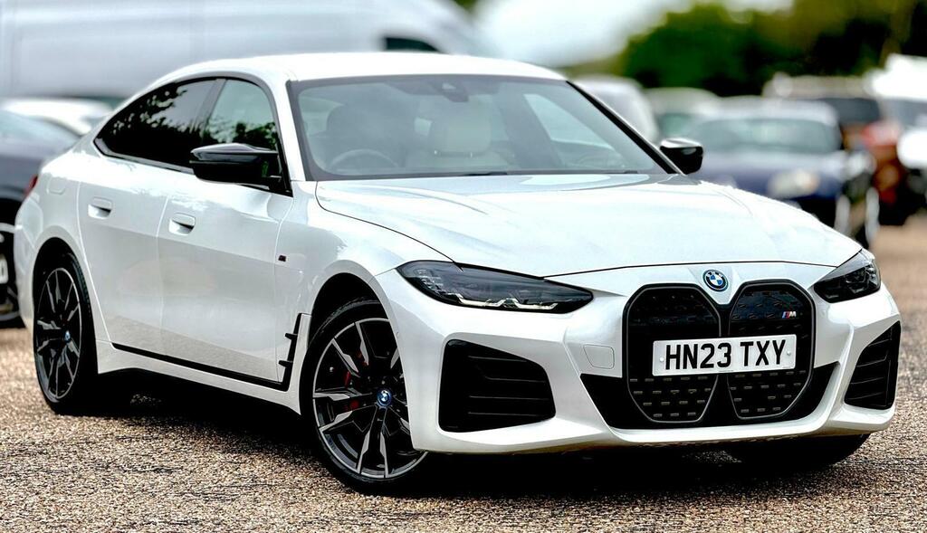 BMW i4 M50 83.9Kwh Gran Coupe 4Wd HN23TXY White #3