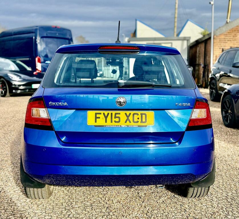 Skoda Fabia 1.2 Tsi Se L Dsg Euro 6 Ss FY15XCD Blue #4
