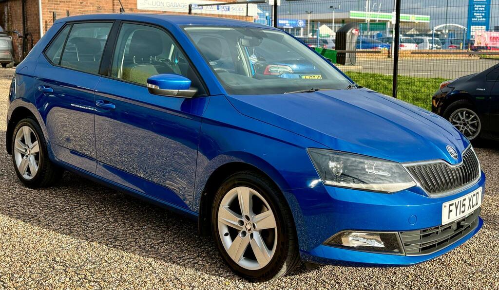 Skoda Fabia 1.2 Tsi Se L Dsg Euro 6 Ss FY15XCD Blue #2