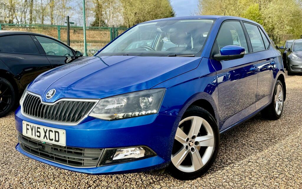 Skoda Fabia 1.2 Tsi Se L Dsg Euro 6 Ss FY15XCD Blue #5