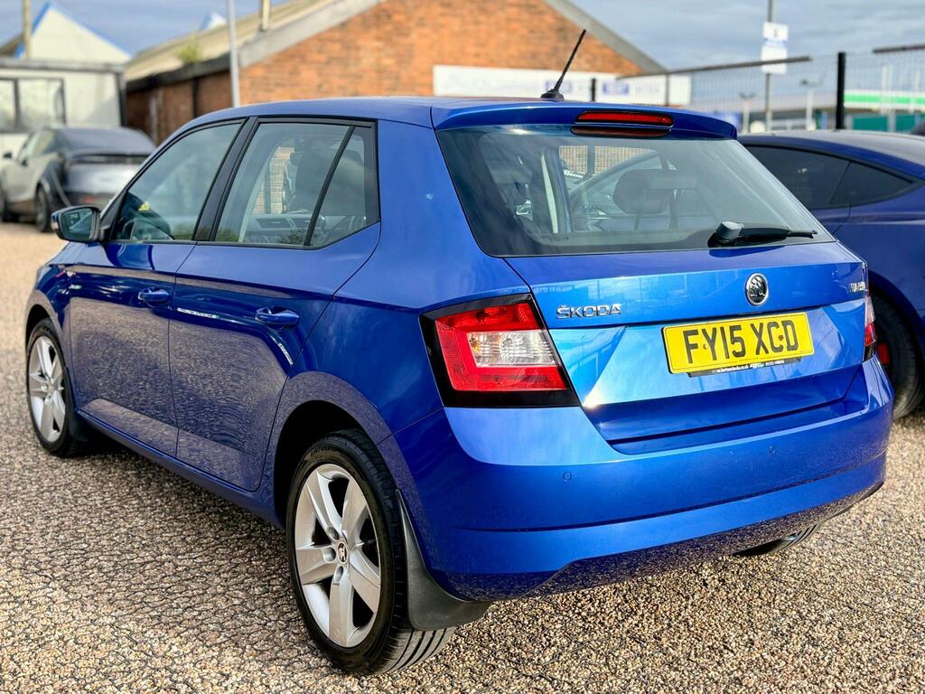 Skoda Fabia 1.2 Tsi Se L Dsg Euro 6 Ss FY15XCD Blue #6