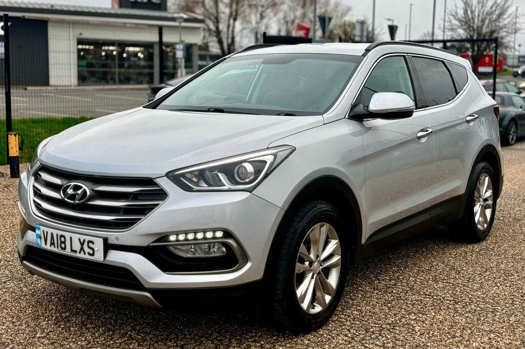 Hyundai Santa Fe 2.2 Crdi Blue Drive Premium 4Wd Euro 6 Ss VA18LXS Silver #6