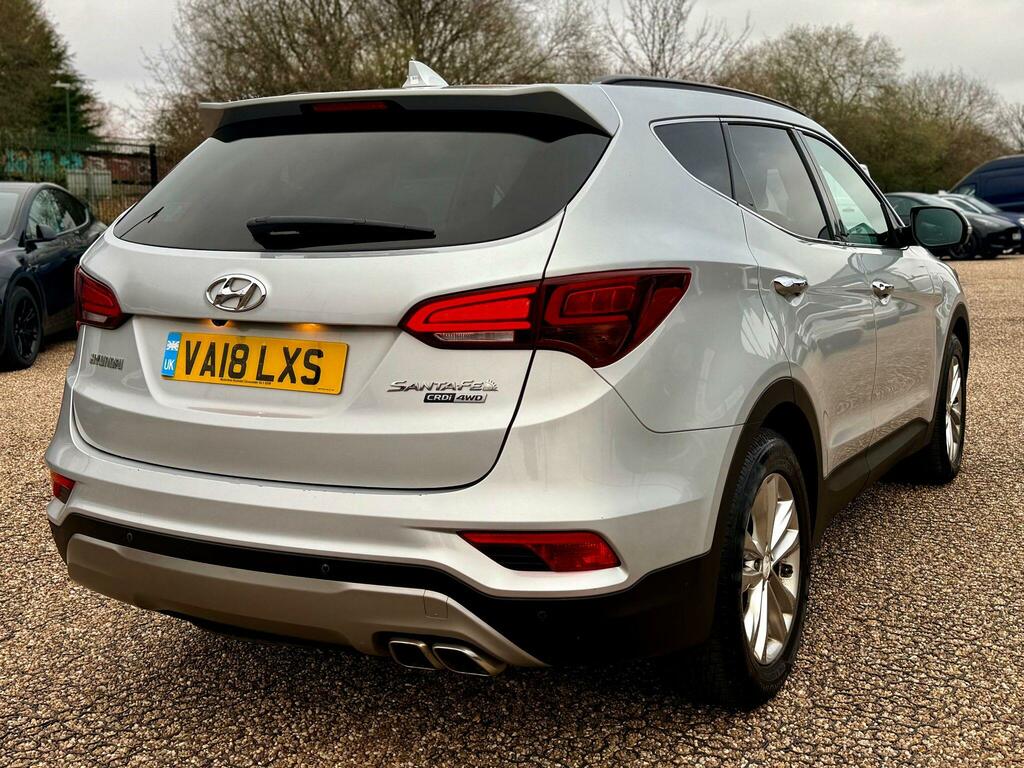 Hyundai Santa Fe 2.2 Crdi Blue Drive Premium 4Wd Euro 6 Ss VA18LXS Silver #4