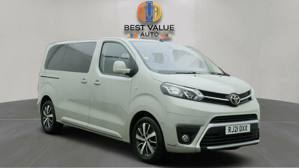 Toyota Proace Verso 2.0D Family Medium Mpv Mwb Euro 6 Ss Silver #2