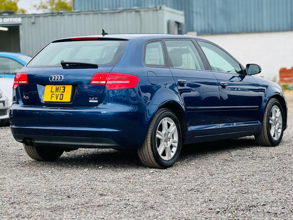 Audi A3 Hatchback 1.4 Tfsi Sport Sportback S Tr LW13FVD Blue #5