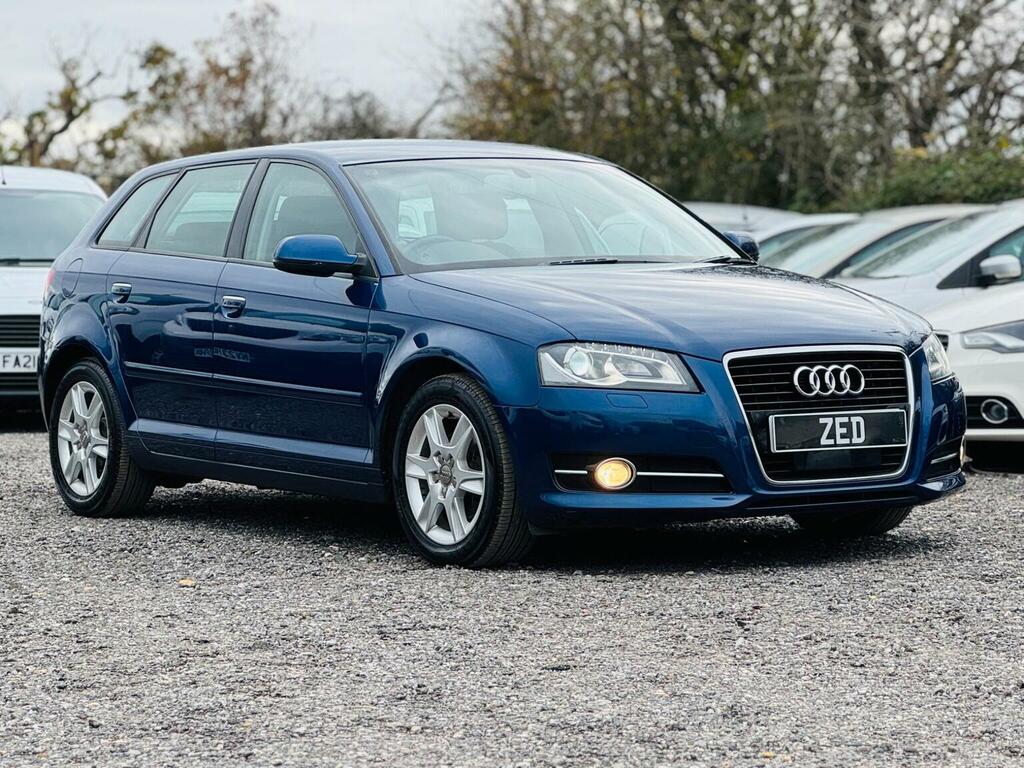 Audi A3 Hatchback 1.4 Tfsi Sport Sportback S Tr LW13FVD Blue #4