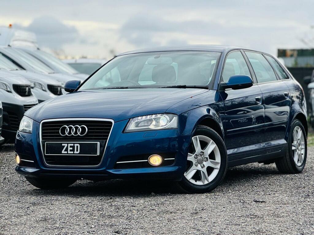 Audi A3 Hatchback 1.4 Tfsi Sport Sportback S Tr LW13FVD Blue #2