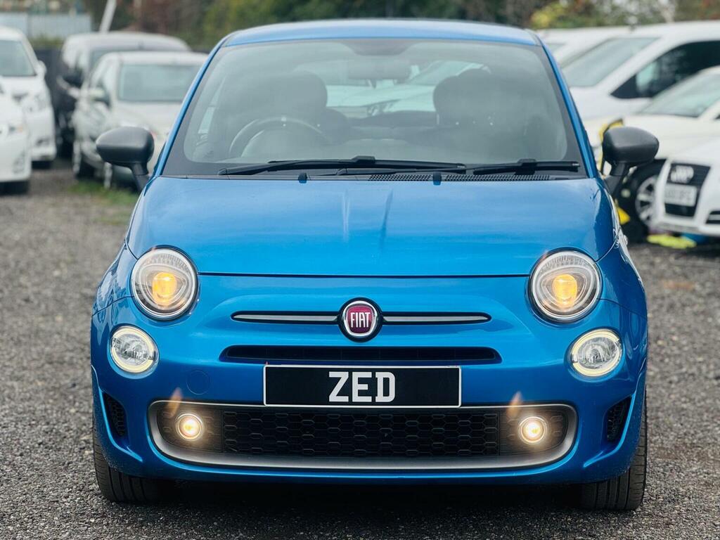 Fiat 500 Hatchback 1.2 S Euro 6 Ss 201666 EJ66BZX Blue #4